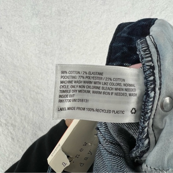 A New Day High Rise Dark Wash Denim Boot Cut Jean HEMMED - Picture 11 of 11